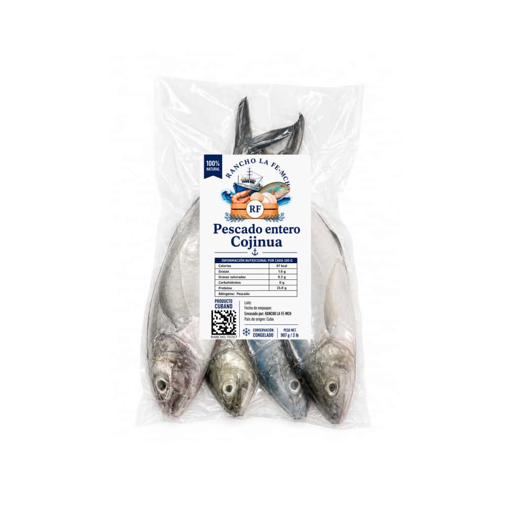 Pescado entero cojinua Rancho la Fe - MCH (907 / 2 lb) - Miniatura 1