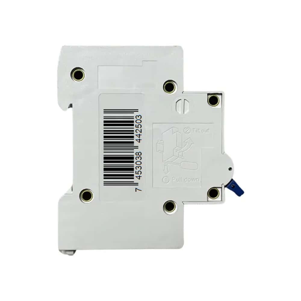 Interruptor - breaker - termomagnético de 25 A 1 polo tipo europeo Troen - Miniatura 2