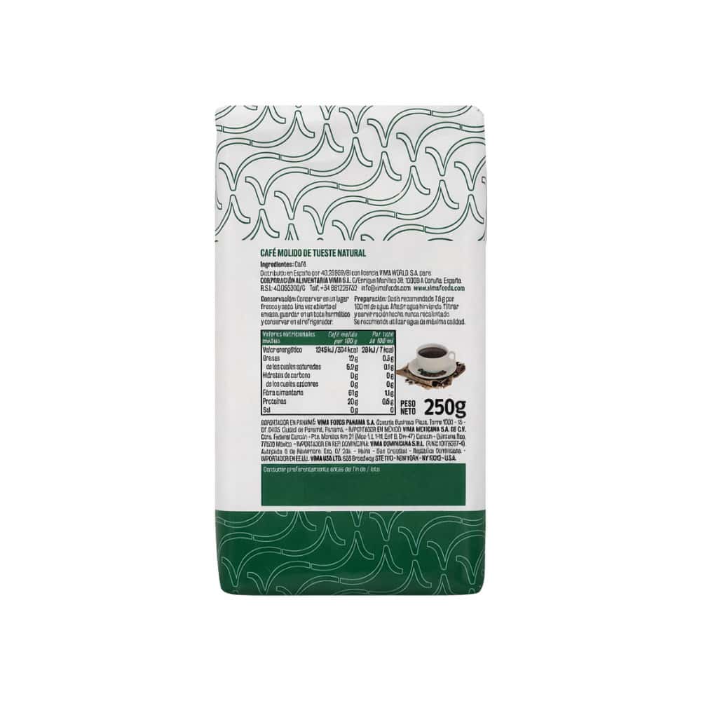 Café molido natural Vima Foods (250 g / 8.81 oz) + Crema para café McDaniel's Coffee (454 g / 1 lb) - Miniatura 3