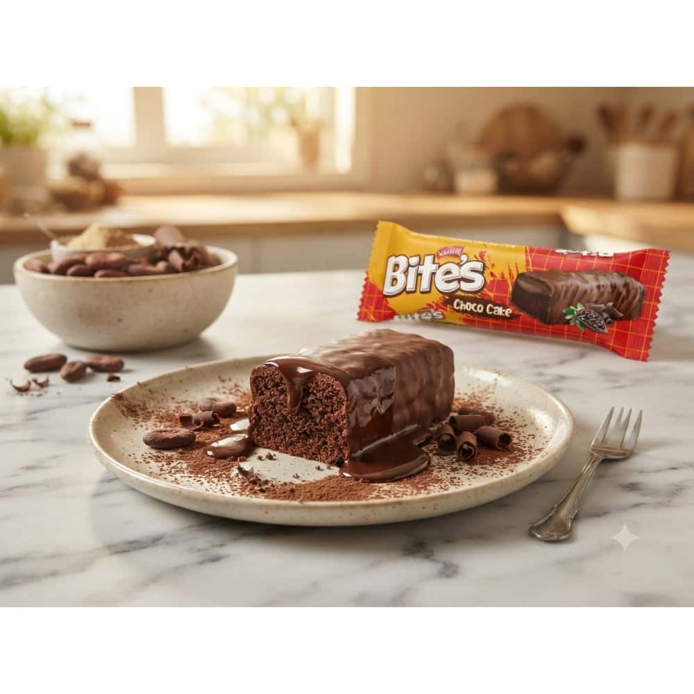 Barrita de chocolate rellena y cubierta en crema de chocolate Bite's Vanelli (18 g) - Miniatura 4