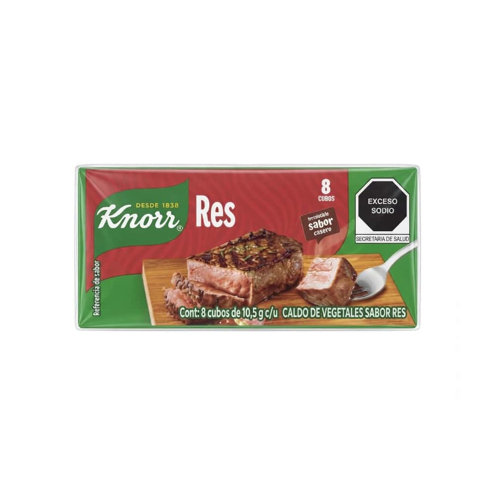 Caldo de vegetales sabor res Knorr (84 g / 2.96 oz) - Miniatura 1