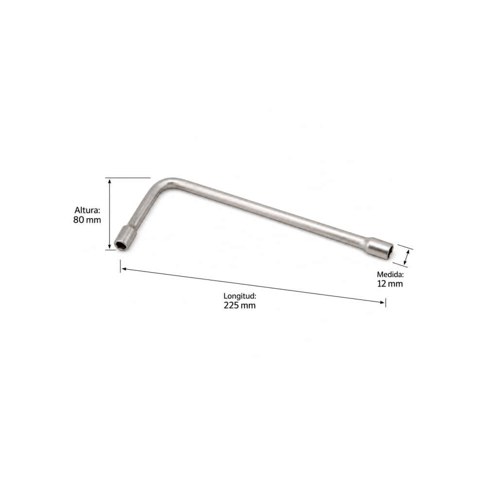Llave de biela 12 mm de cromo vanadio Vonder - Miniatura 6