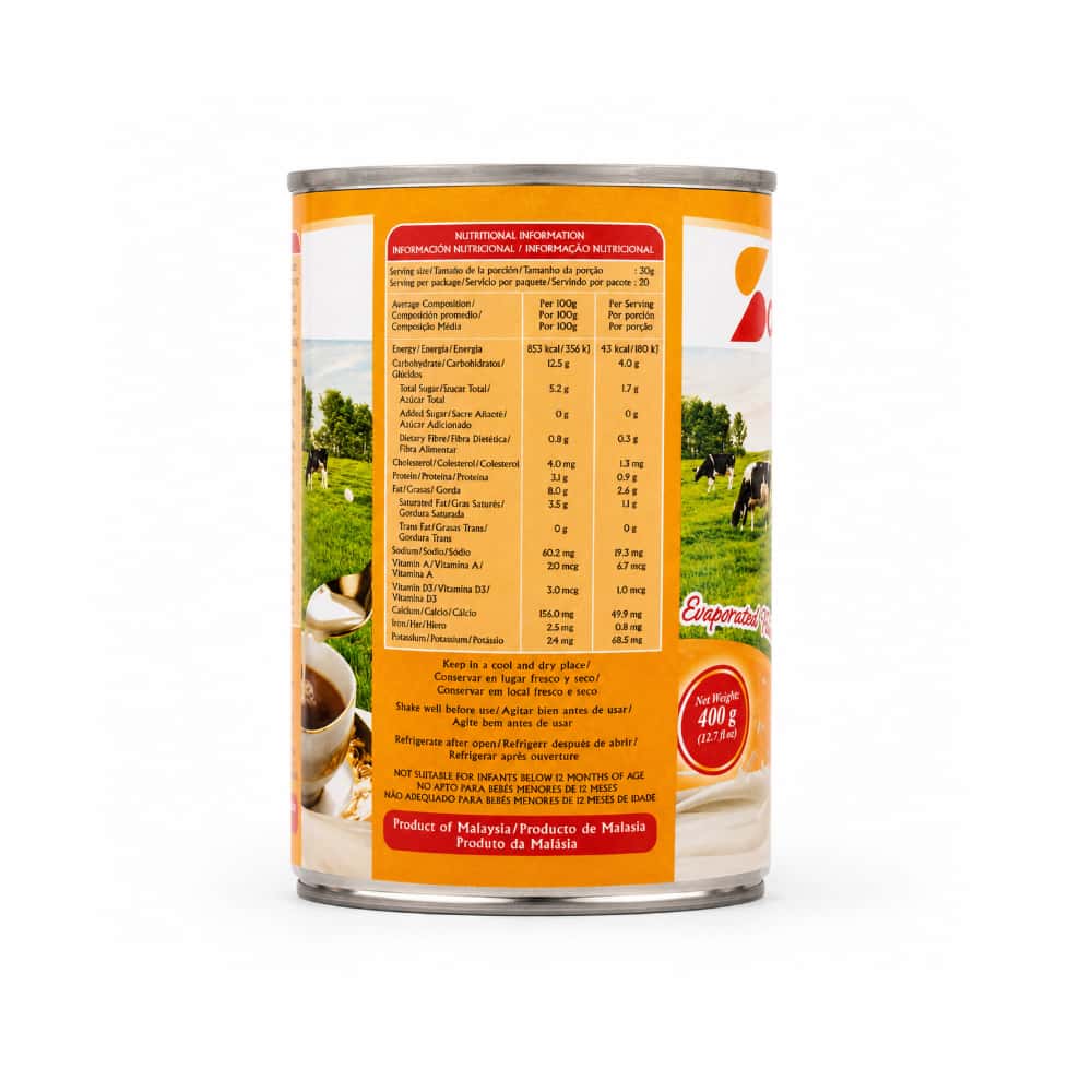Leche evaporada rellena Saborelle (400 g / 14.11 oz) - Miniatura 2