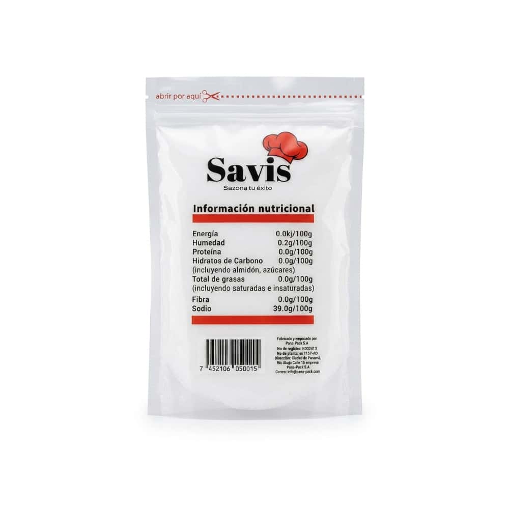 Sal refinada Savis (400 g / 14.1 oz) - Miniatura 3