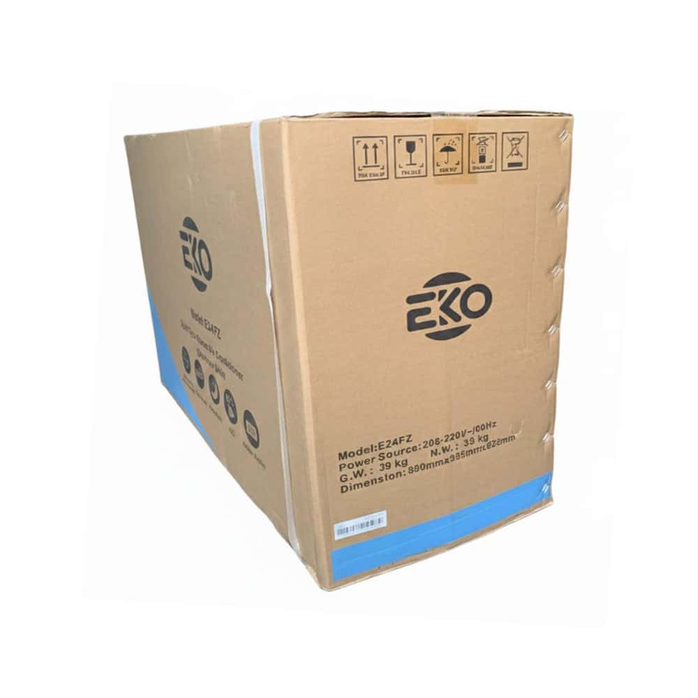 Aire acondicionado split de 2 toneladas con soportes para montaje y protector de voltaje E24FZ EKO - Miniatura 6