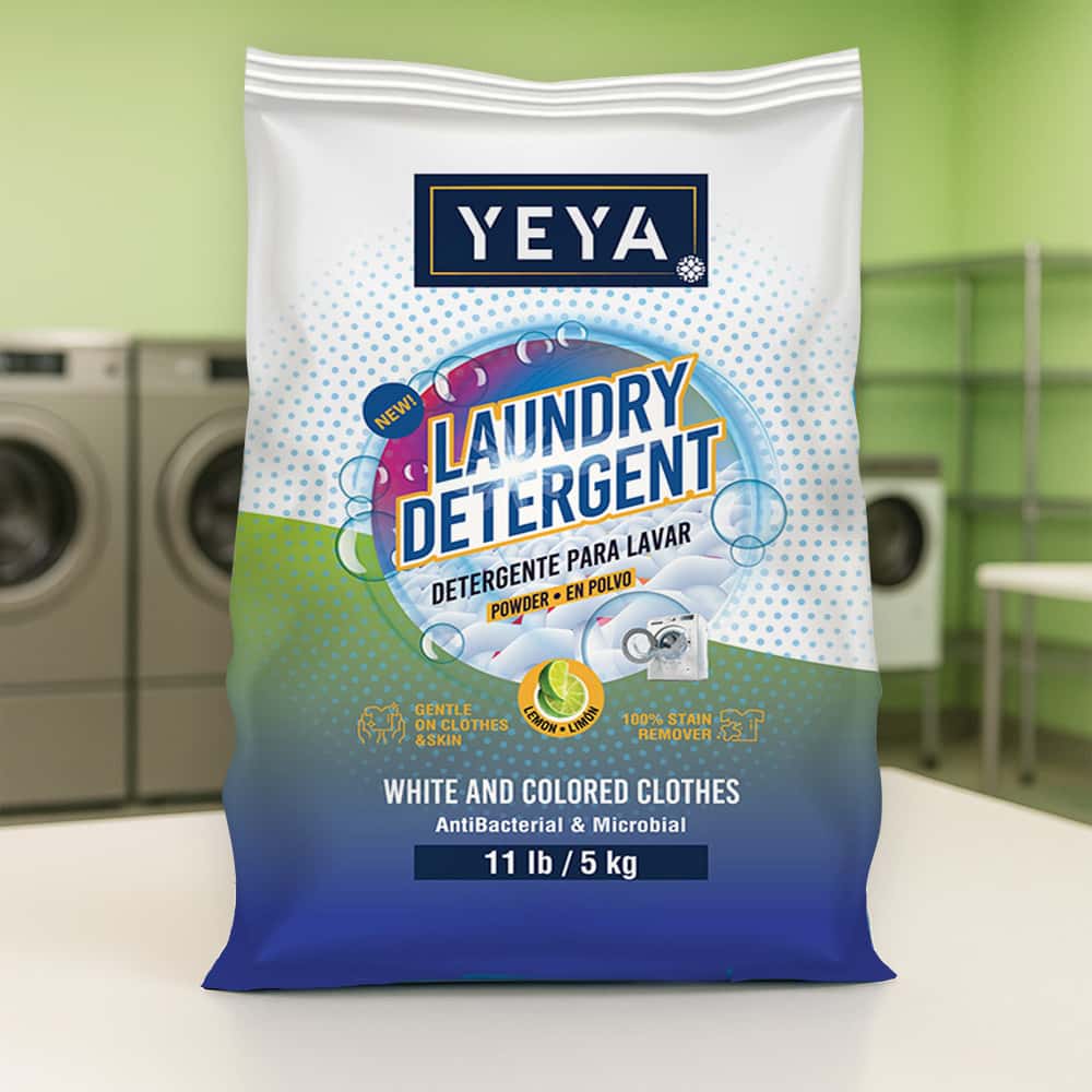 Detergente en polvo con aroma a limón YEYA (5 kg / 11 lb) - Miniatura 4