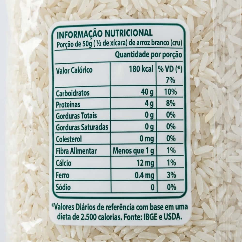 Arroz Pulido Sapiranga (1 kg / 2.2 lb) - Miniatura 3