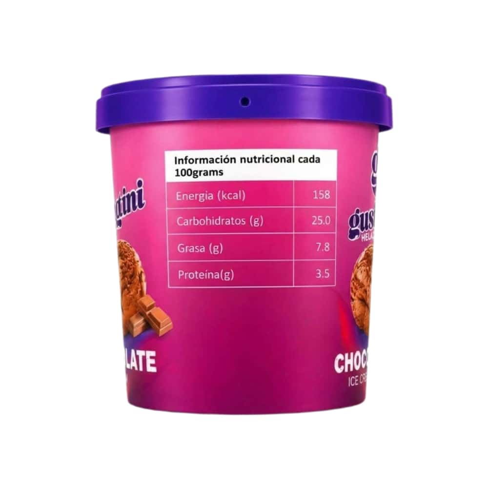 Helado de chocolate Gustatini (3 L) - Miniatura 3