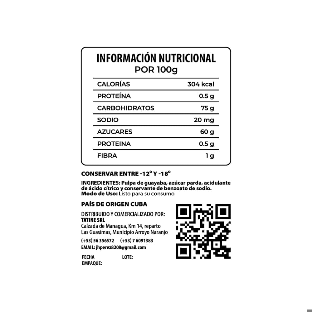 Barra de guayaba Campo Vivo (2 x 180 g / 6.34 oz) - Miniatura 3