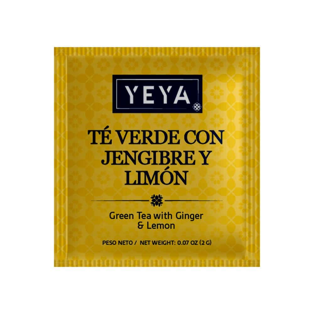 Té verde con jengibre y limón YEYA (40 g / 1.4 oz) - Miniatura 4
