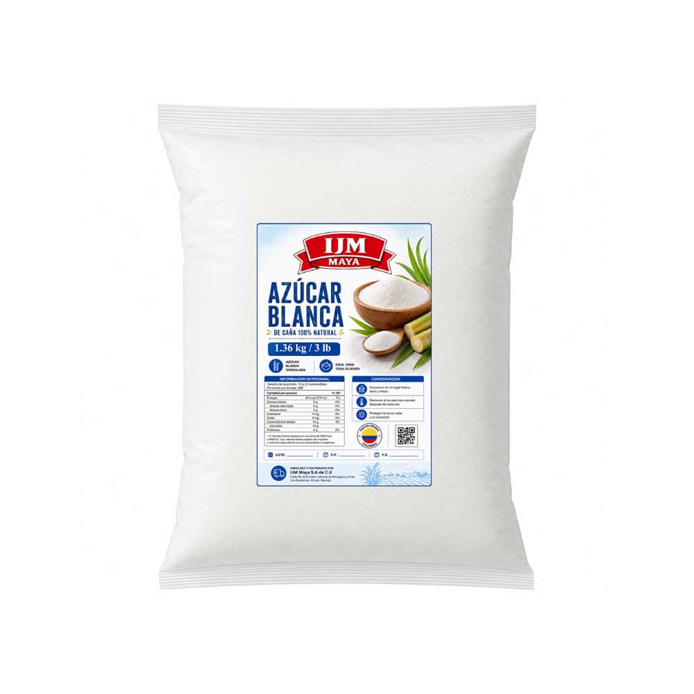 Azúcar blanca IJM Maya (1.36 kg / 3 lb) - Miniatura 5