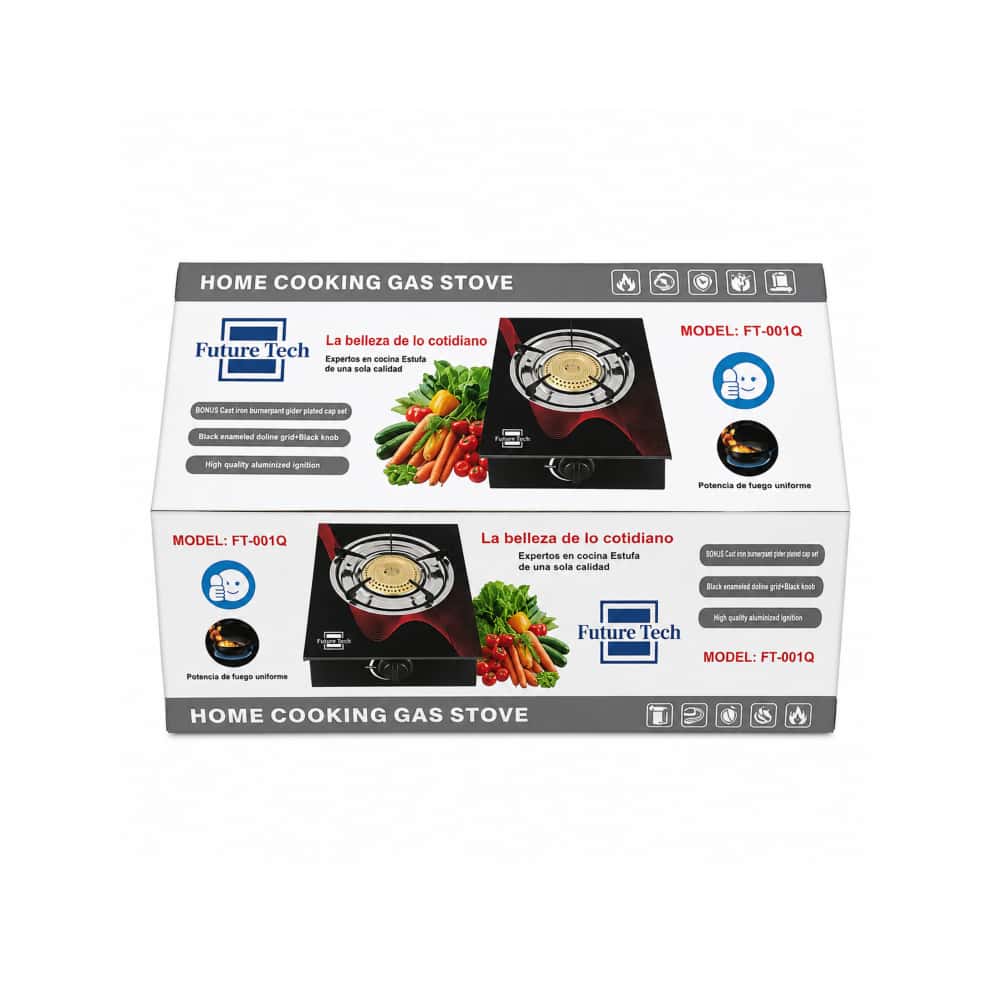 Cocina de Gas de 1 Quemador Future Tech FT-001Q (1 U) - Miniatura 2