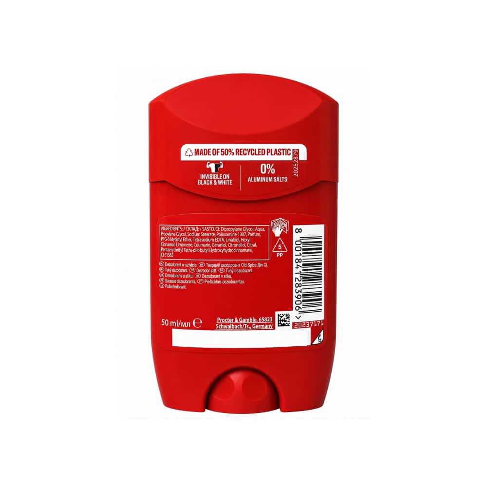 Desodorante en barra sin aluminio para hombre Deep Sea Old Spice (50 ml) - Miniatura 2