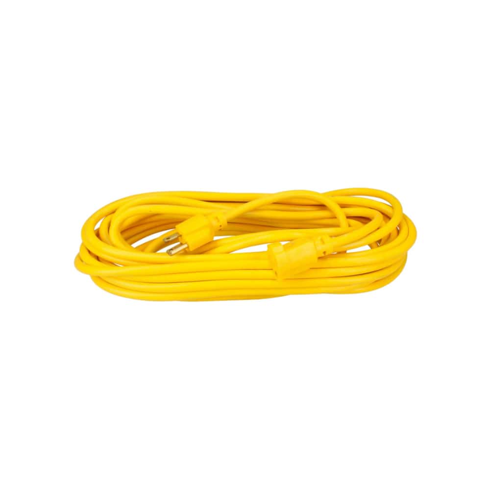 Extensión eléctrica uso rudo color amarillo 10 m Surtek 136173 - Miniatura 1