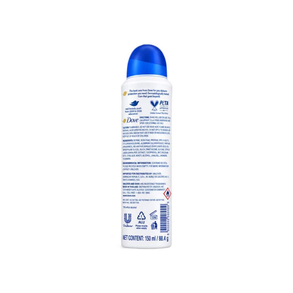 Desodorante antitranspirante en aerosol Dove Advanced Care Go Fresh Original Scent 72h (150 ml) - Miniatura 2