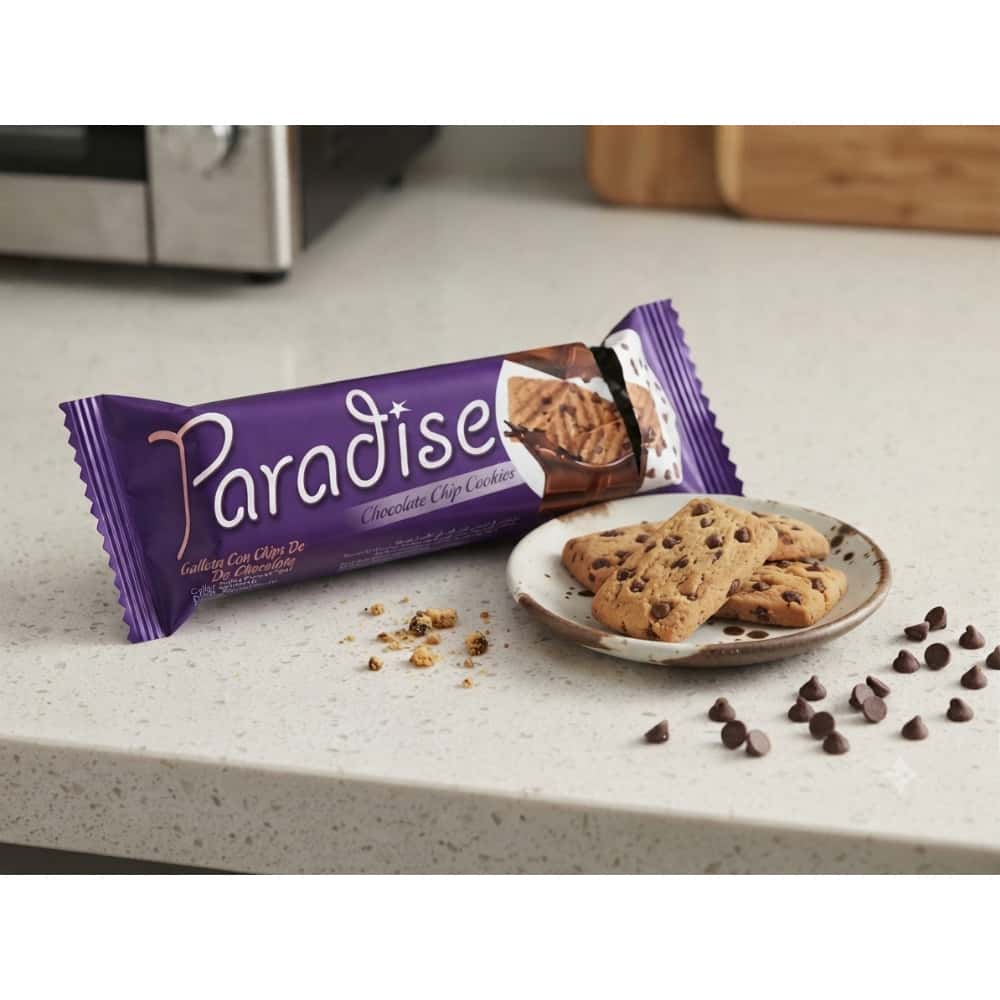 Galletas de chocolate con chispa de chocolate Paradise Simsek (55 g / 1.94 oz) - Miniatura 4