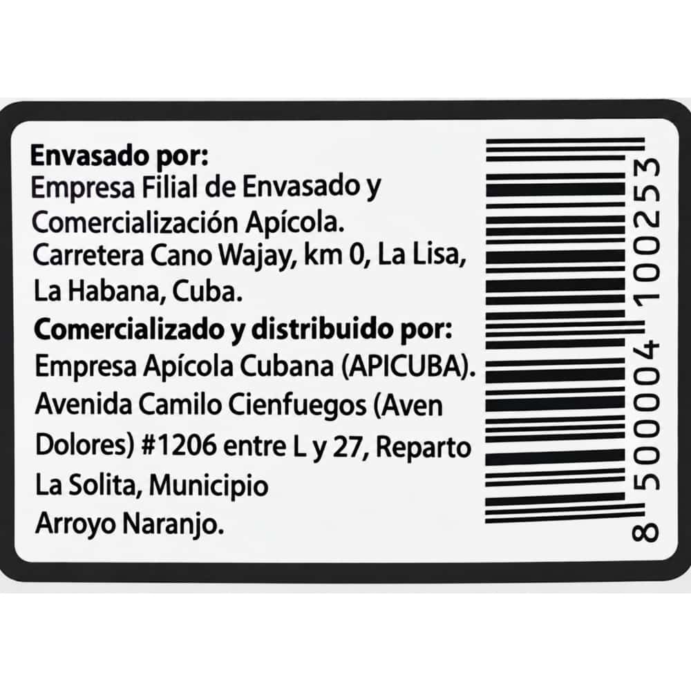Miel de abejas polifloral 100% natural Apisun (500 g / 1.1 lb) - Miniatura 3