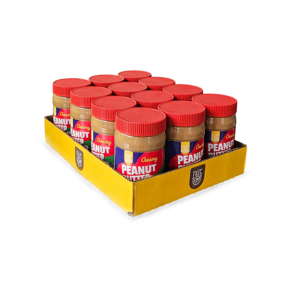Mantequilla de maní cremosa Nut Some (12 x 454 g / 1 lb) - Miniatura 1