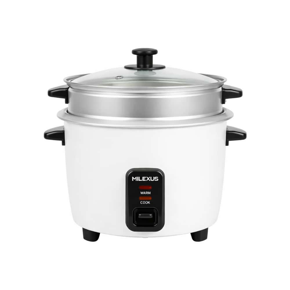 Olla arrocera eléctrica 2.2 L blanca Milexus ML-OA-2.2 L - Miniatura 1