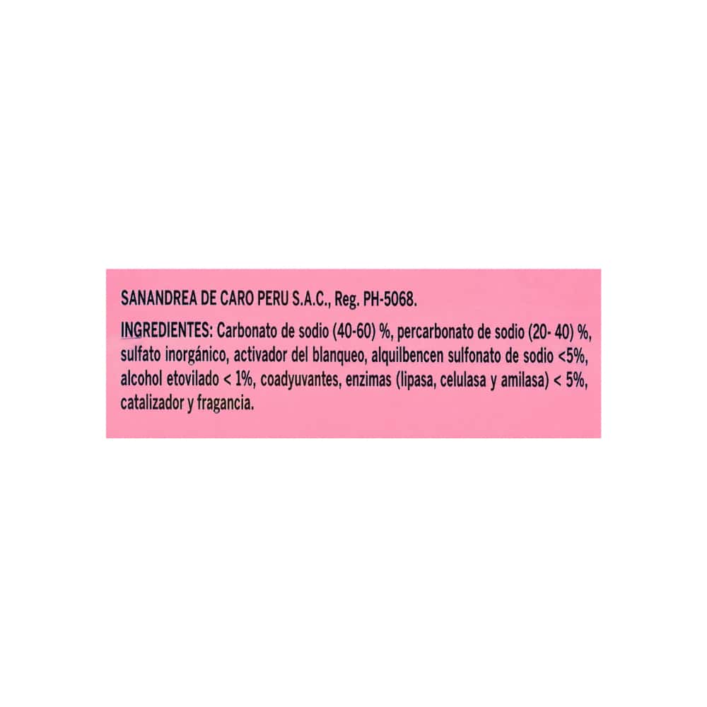 Potenciador de lavado en polvo sin cloro Vanish Oxi Action (120 g / 4.23 oz) - Miniatura 3