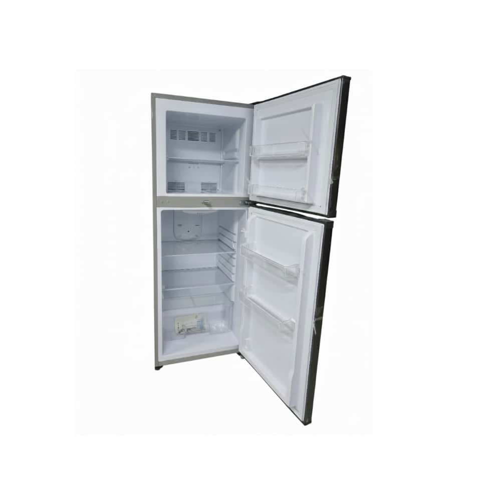 Refrigerador 9 pies cúbicos gris con puertas acero inoxidable Milexus ML-RF-9.1CUFT-INOX - Miniatura 2