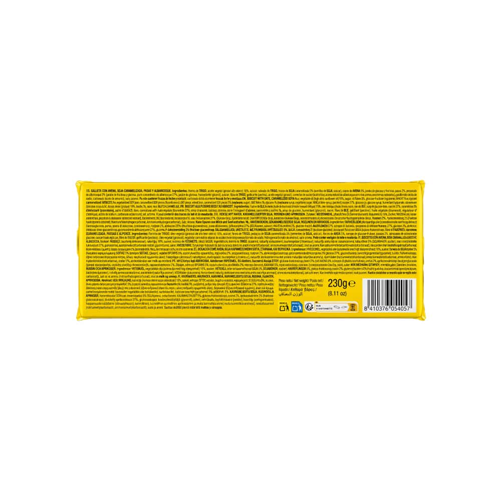 Galletas digestivas con avena, soja caramelizada, pasas y albaricoque Gullón (230 g / 8.11oz) - Miniatura 3