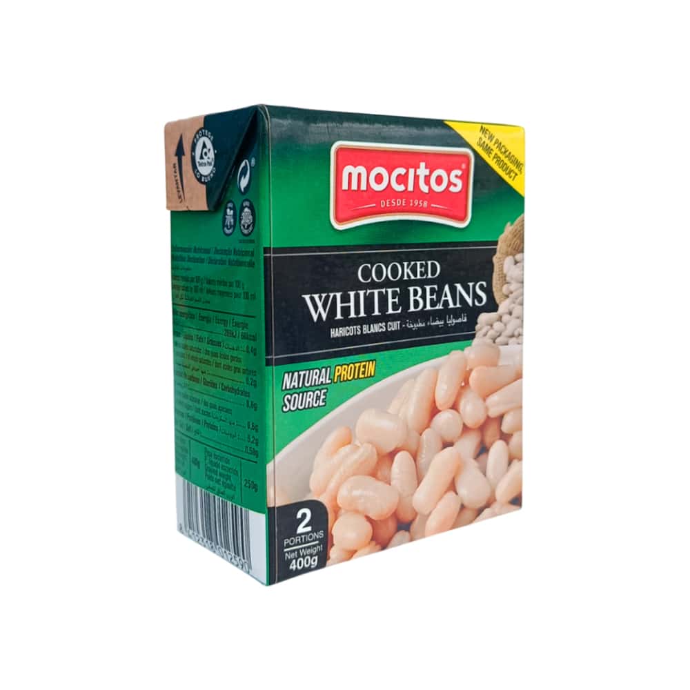 Alubias blancas cocidas Mocitos (400 g / 14.1 oz) - Miniatura 3
