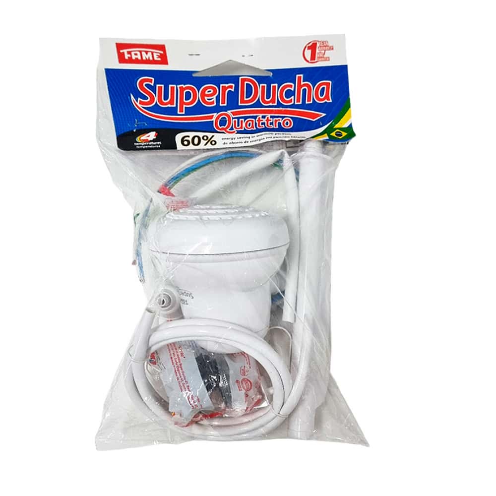 Ducha eléctrica modelo Super Ducha Quattro Fame -110 V - Miniatura 3