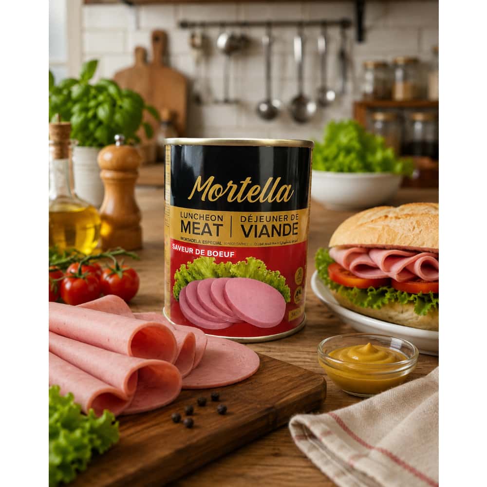 Mortadela especial sabor carne Mortella (340 g / 12.0 oz) - Miniatura 4