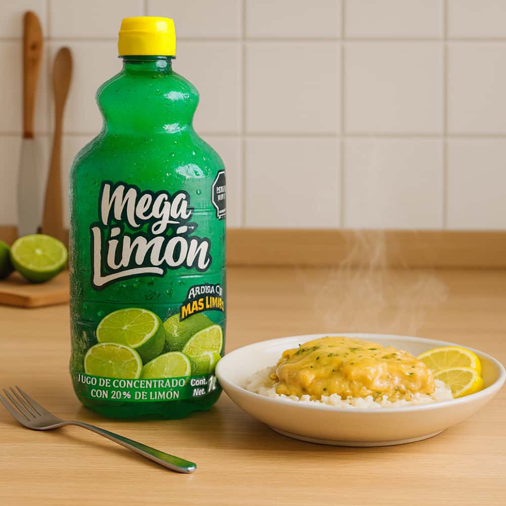Jugo de concentrado con 20% de limón Mega (1 L) - Miniatura 5