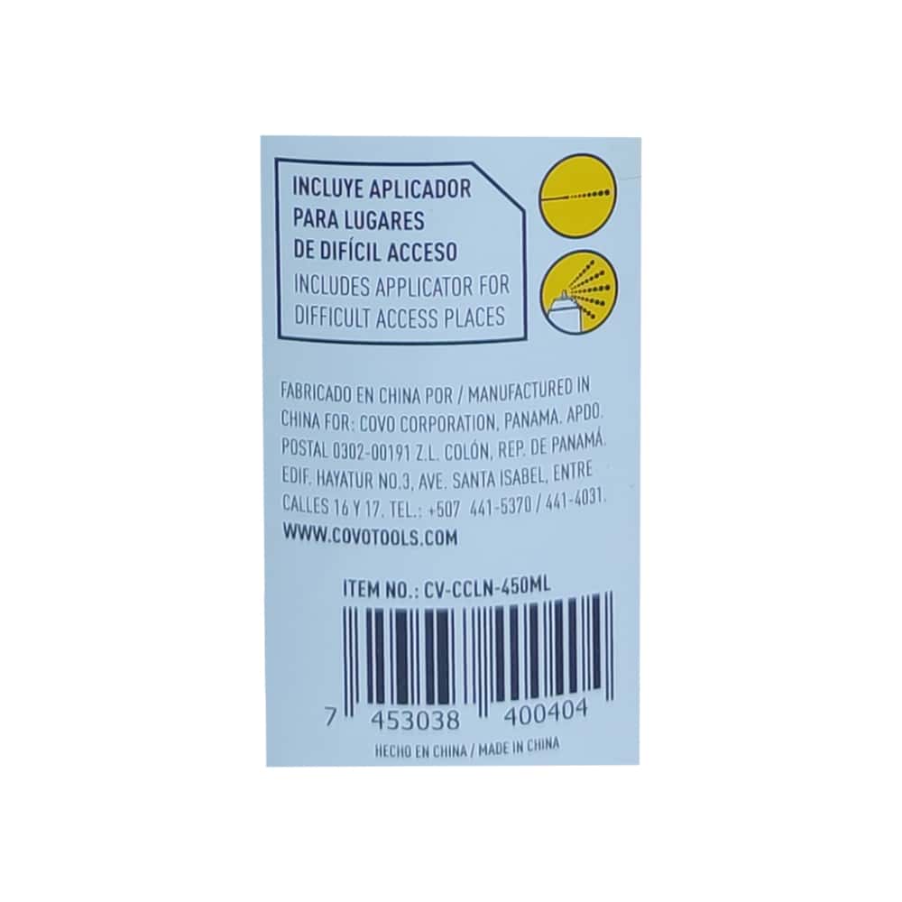 Limpiador de carburador en spray Covo (450 ml) - Miniatura 5