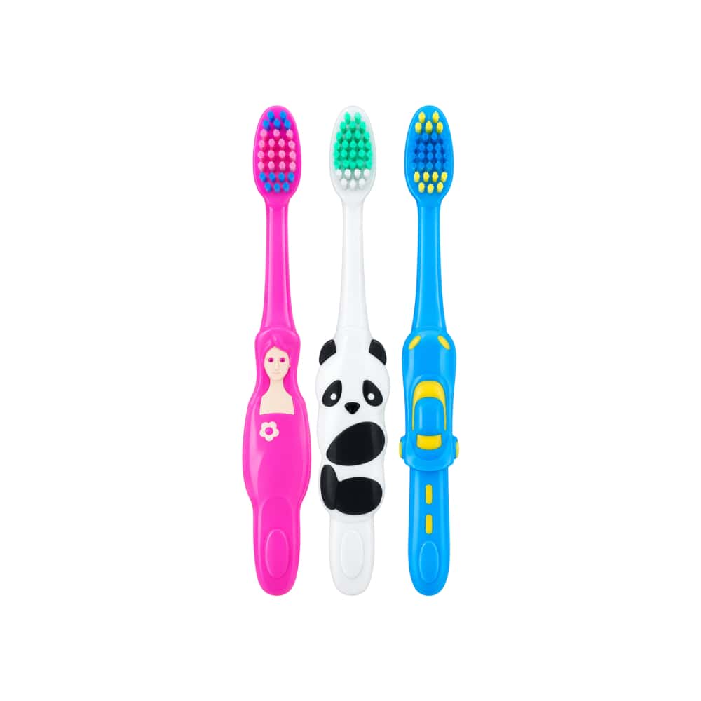 Cepillos dentales infantiles Colgate Kids 2+ Ultra Soft (3 U) - Miniatura 2