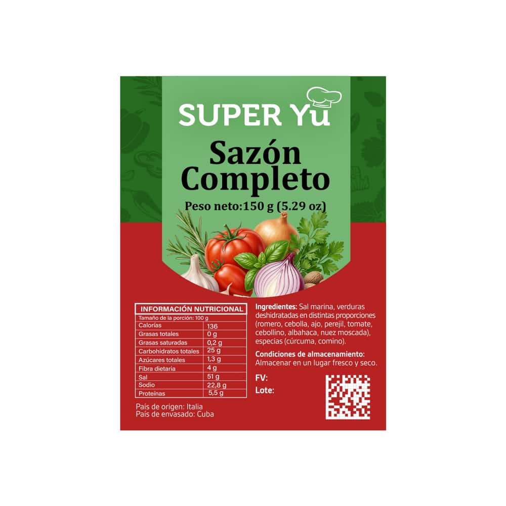 Sazón completo Super Yu (150 g / 5.29 oz) - Miniatura 2