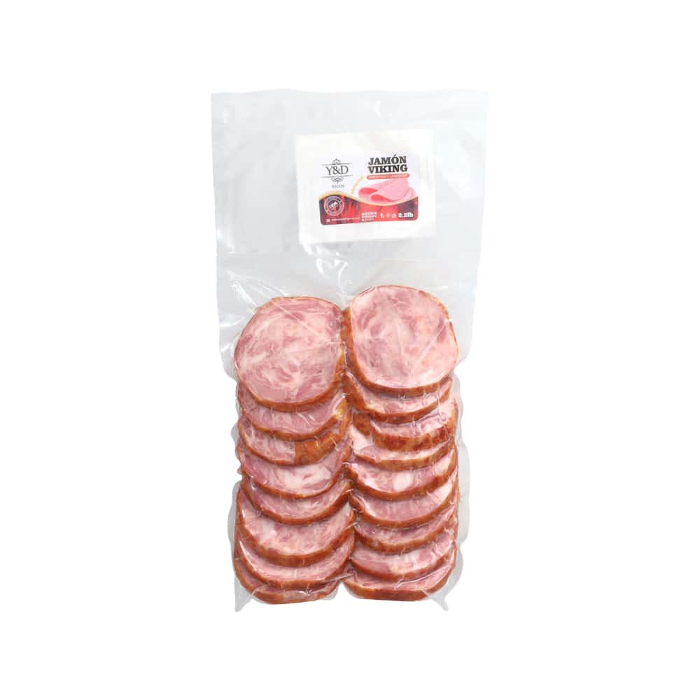 Jamón viking especial embuchado lasqueado Y&D Ricos (1 kg / 2.2 lb) - Miniatura 6