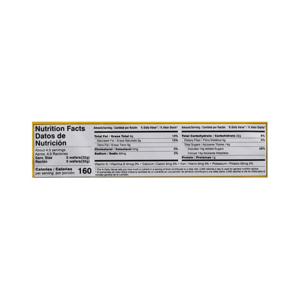Sorbetos de vainilla rellenos con crema sabor vainilla Goya (140 g / 4.94 oz) - Miniatura 4
