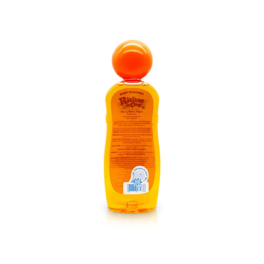 Champú de miel y argán para bebé Ricitos de Oro (250 ml / 8.4 fl.oz) - Miniatura 3
