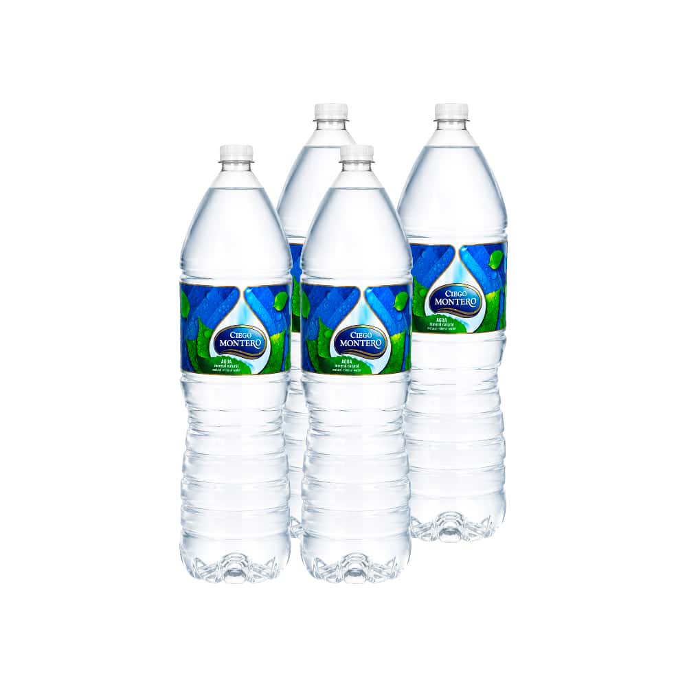Agua mineral natural Ciego Montero (4 x 1.5 L) - Miniatura 1
