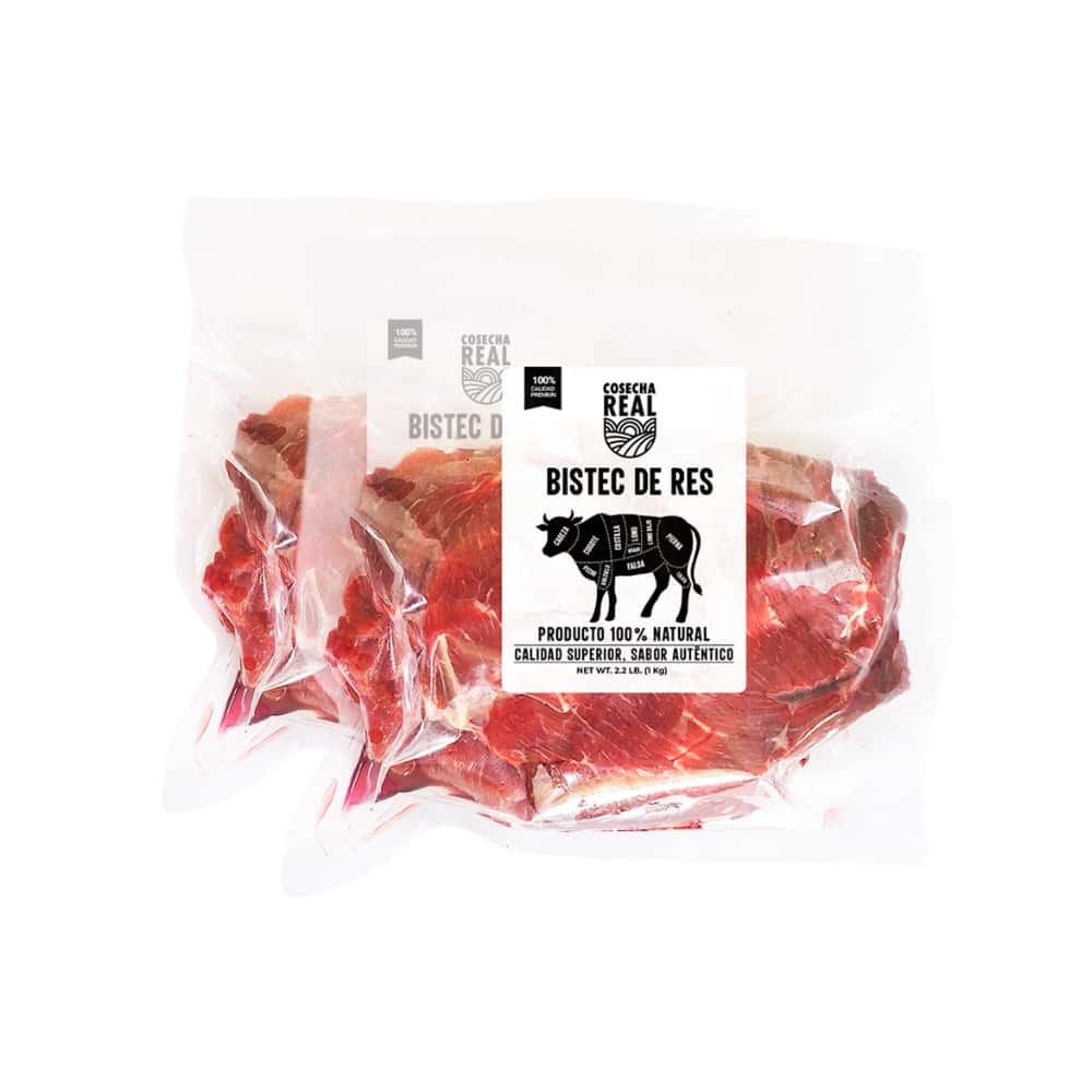 Bistec de res Cosecha Real (2 x 1 kg / 2.2 lb) - Miniatura 1