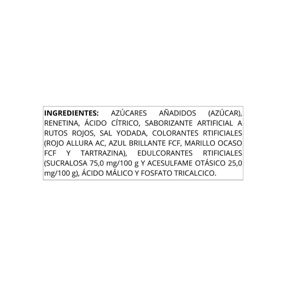 Gelatina negra de sabor frutos rojos D'Gari (120 g / 4.23 oz) - Miniatura 5