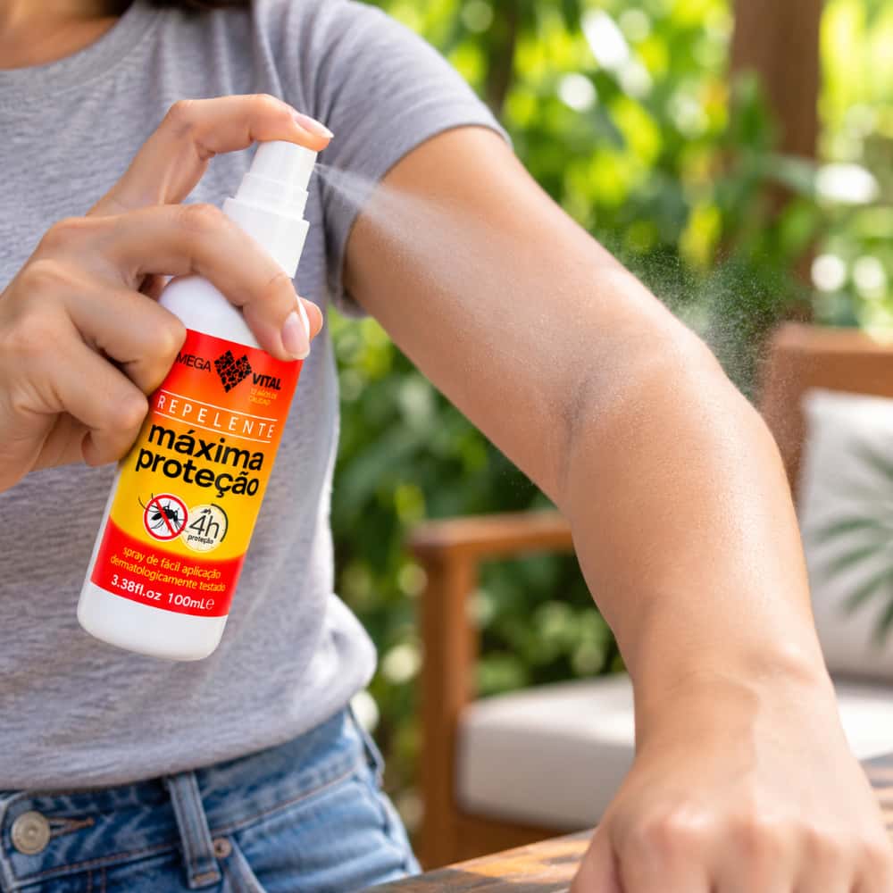 Repelente aerosol Mega Vital (3 x 100 ml) - Miniatura 2