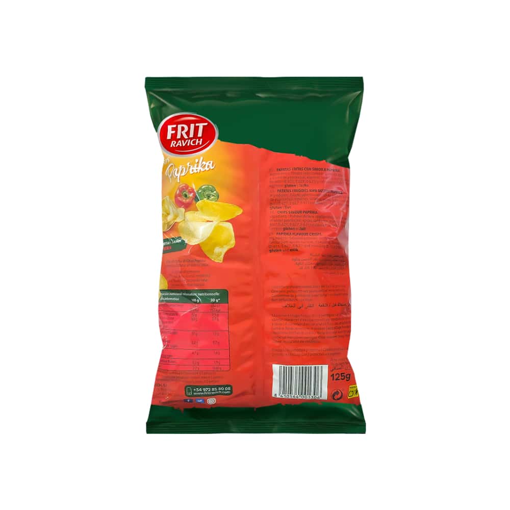 Papas fritas sabor paprika Frit Ravich (125 g / 4.4 oz) - Miniatura 2