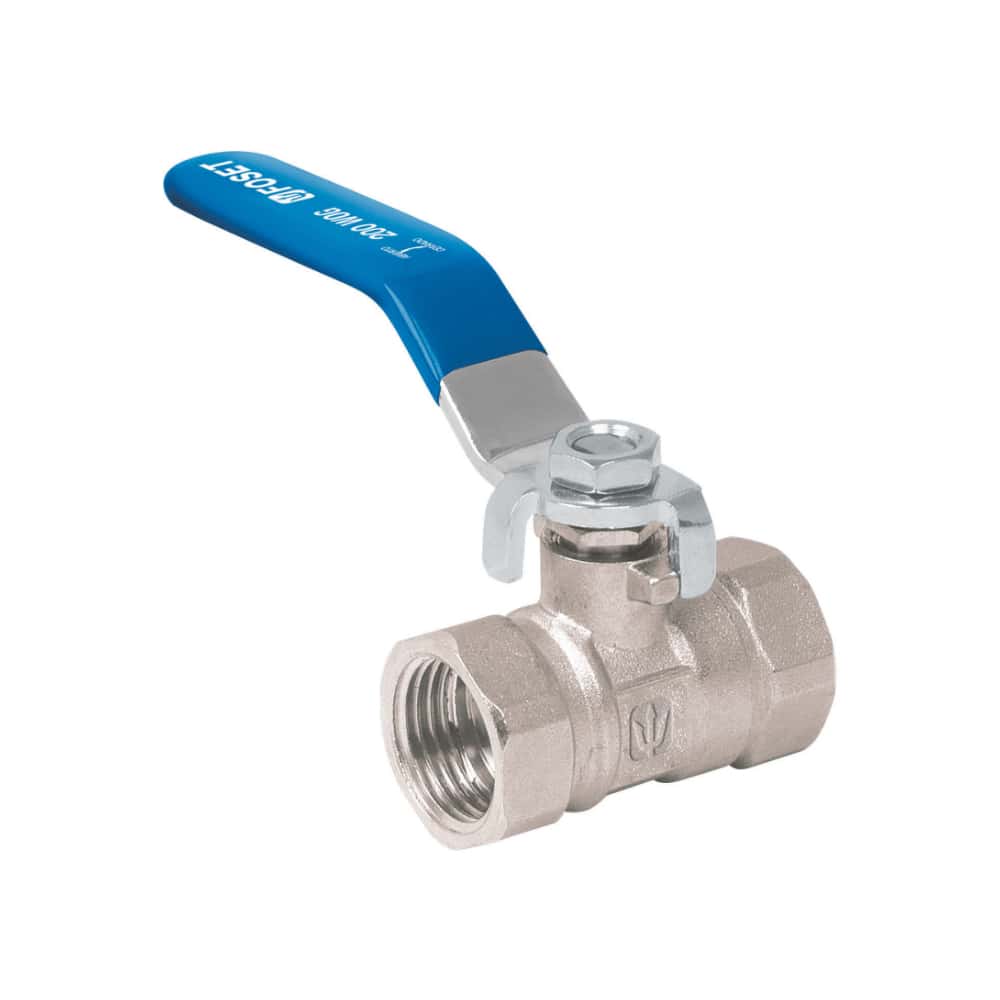 Llave de agua de paso de metal de 1/2 pulgada Foset ESRO-1/2 - Miniatura 5