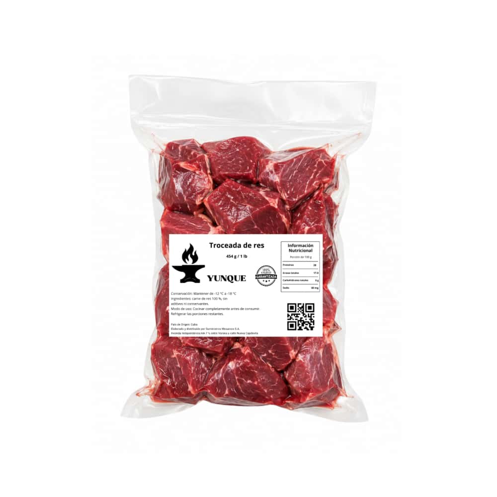 Troceada de res Yunque (454 g / 1 lb) - Miniatura 2