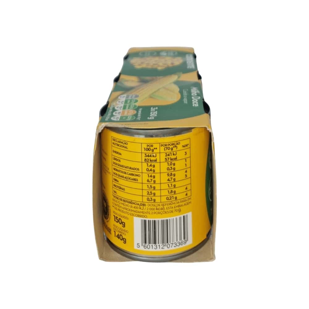 Maíz dulce sin gluten Continente (3 x 150 g / 5.29 oz) - Miniatura 4