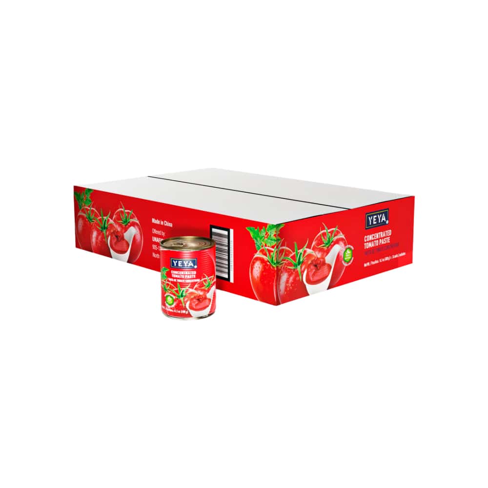 Pasta de tomate concentrada YEYA (24 x 400 g / 14.1 oz) - Miniatura 1