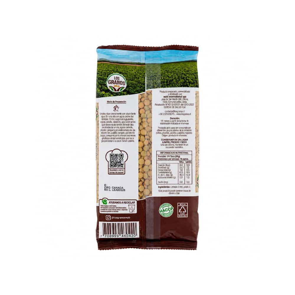 Lentejas Los Granos (500 g / 1.1 lb) - Miniatura 3