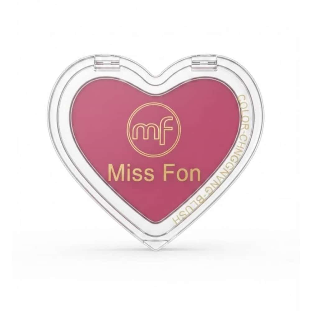 Rubor mágico rosado en forma de corazón en crema Miss Fon (18 g) - Miniatura 2