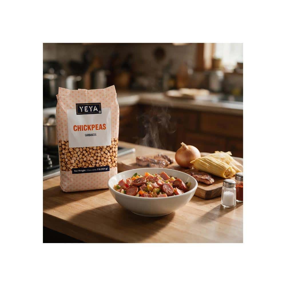 Garbanzos YEYA (454 g / 1 lb) - Miniatura 4