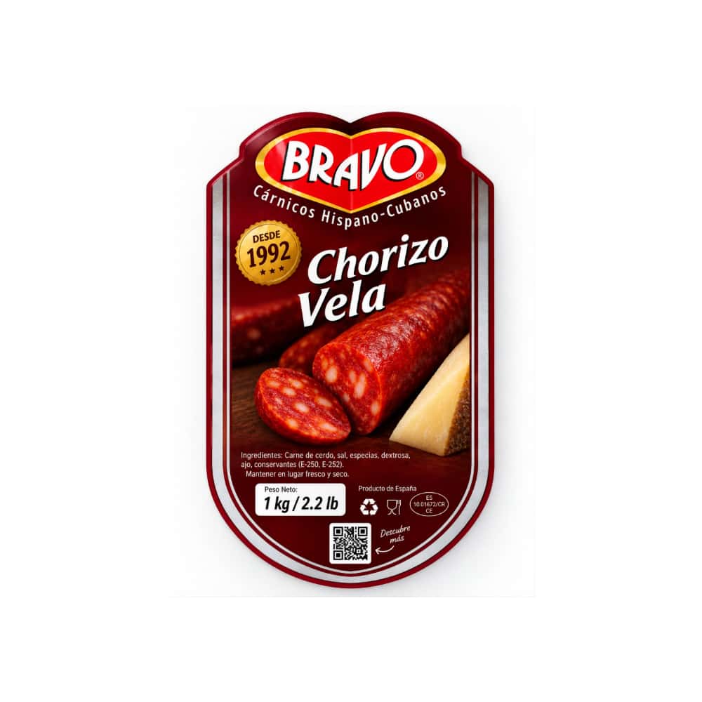 Chorizo vela Bravo (1 kg / 2.2 lb) - Miniatura 2