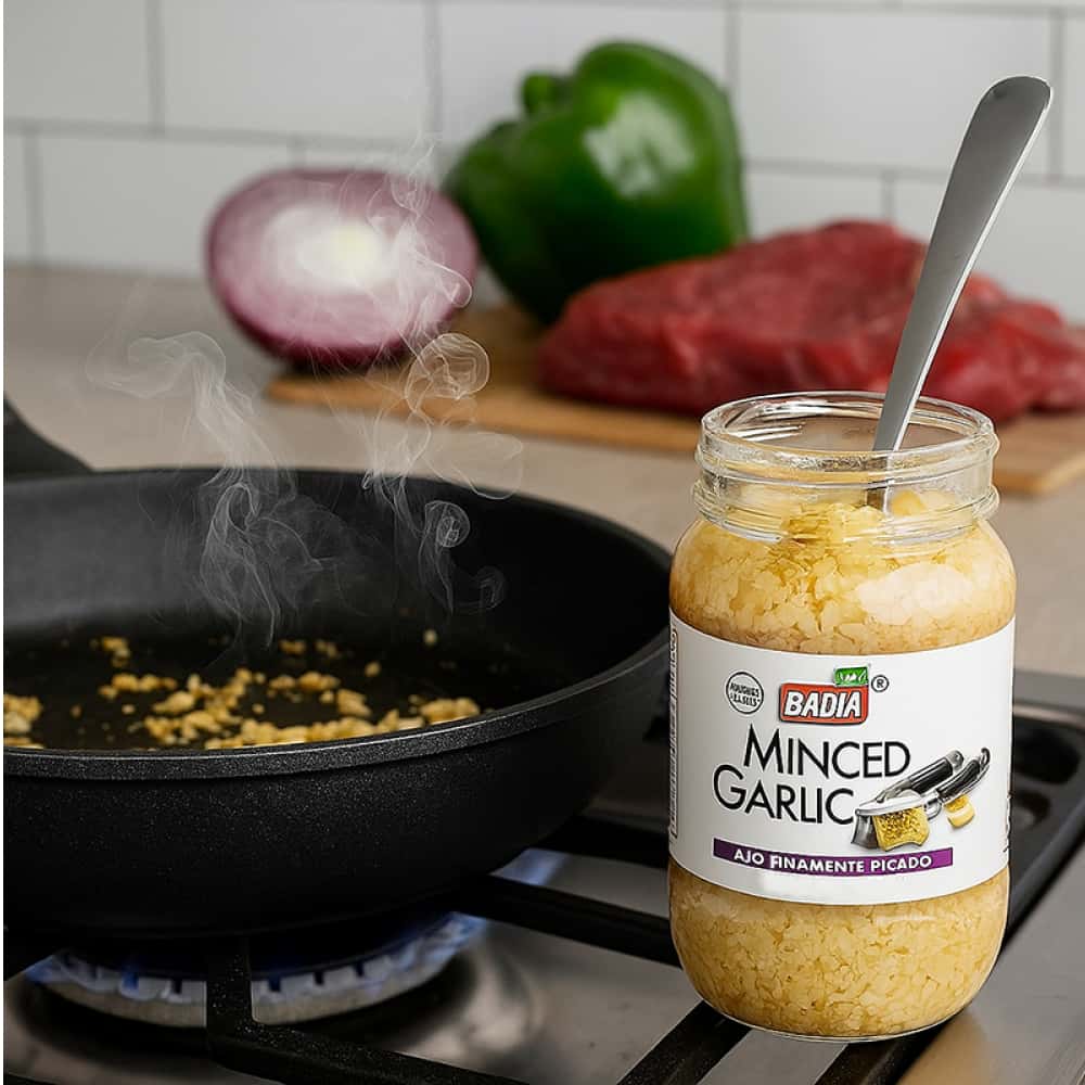 Ajo finamente picado Badia (226.7 g / 8 oz) - Miniatura 5